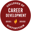 Colleges of Distinction Career Development 2021-2022